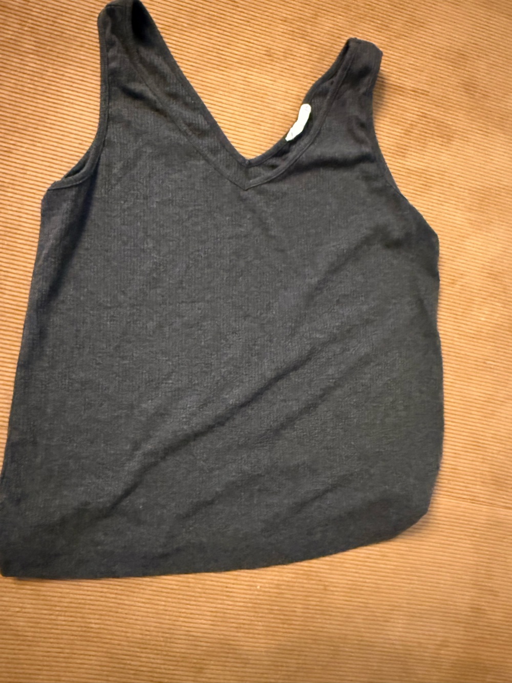 Classic Dark Gray Sleeveless Tank Top
